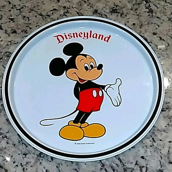 Disney Other - Vintage Disneyland Mickey Mouse Plate